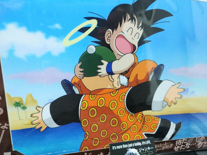 Dragon ball Cel Print 2 Sheets Roshi Goku Anime JAPAN Animation C Limited