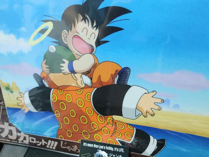 Dragon ball Cel Print 2 Sheets Roshi Goku Anime JAPAN Animation C Limited