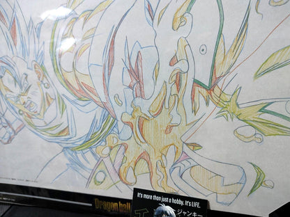 Dragon ball Cel Print Vegito Zamasu Punch Anime B Animation JAPAN