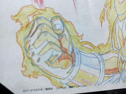 Dragon ball Cel Print Broly Super Saiyan Charge Anime B Animation JAPAN