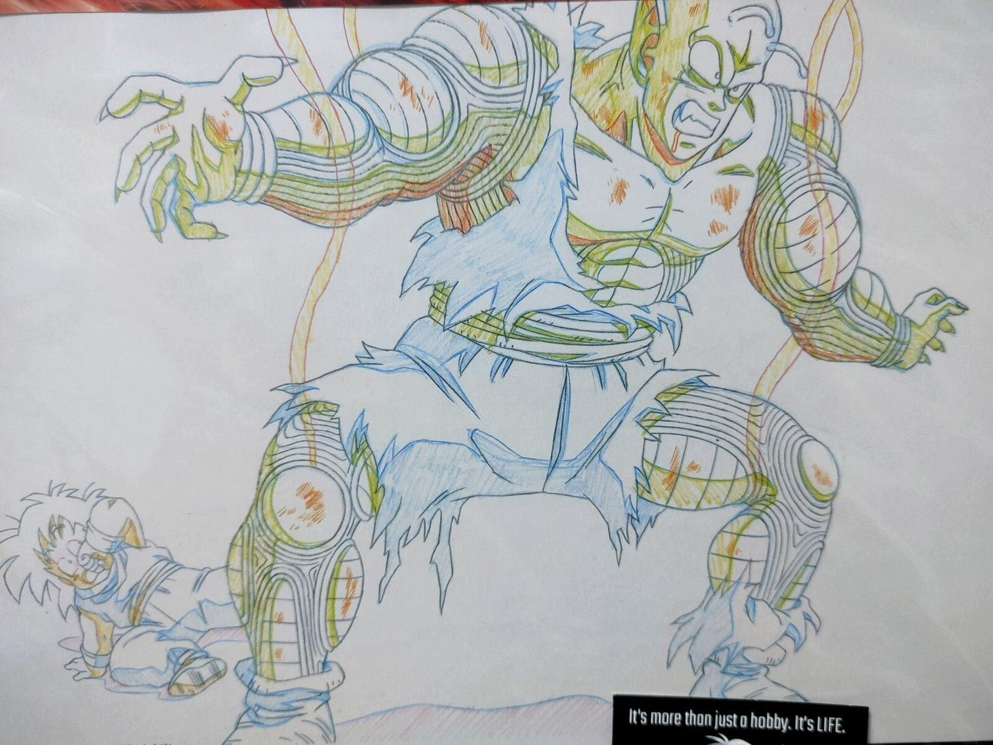 Dragon ball Cel Print Piccolo Gohan Anime B Animation JAPAN