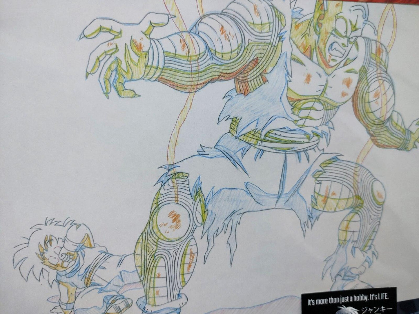 Dragon ball Cel Print Piccolo Gohan Anime B Animation JAPAN