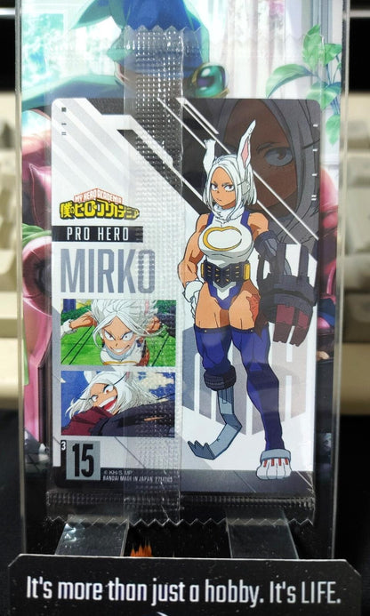 My Hero Academia Mirko Card Collection 3 - 15 Japan Release