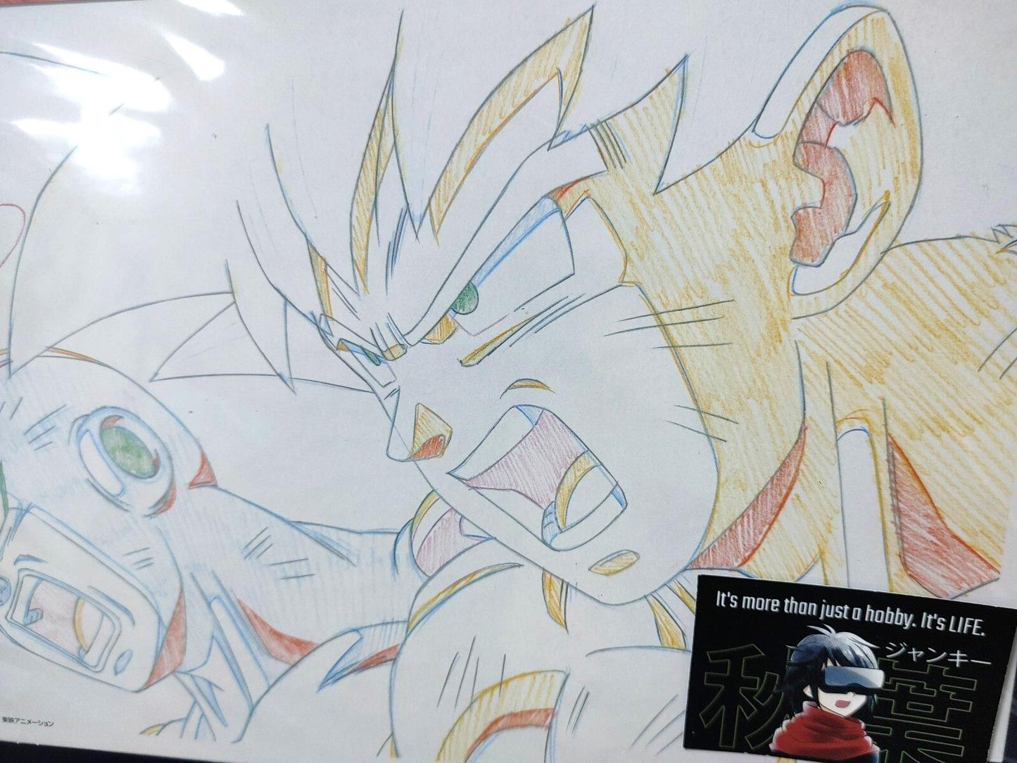 Dragon ball Cel Print Goku Frieza Anime C Animation JAPAN