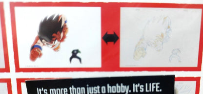 Dragon ball Cel Print Goku Piccolo 2 sheet Anime JAPAN Animation Limited