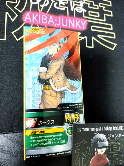 My Hero Academia Heroes Battle Rush Card Hawks HBR-4-018-HR Japan