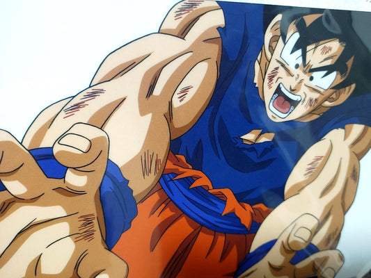 Dragon ball Cel Print Goku 2 sheet Anime JAPAN Animation Limited