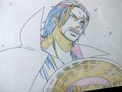 One Piece Cel Print Shanks Anime B Animation JAPAN