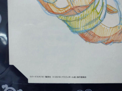 Dragon Ball Cel Print Goku Super Saiyan Anime JAPAN E Animation Limited
