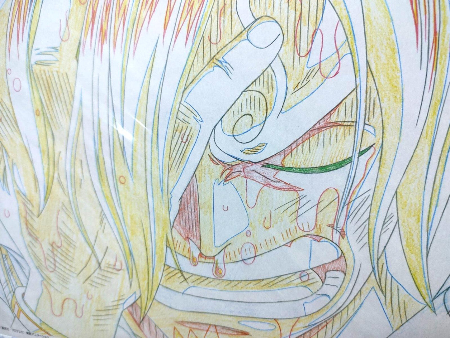 One Piece Cel Print Sanji Anime B Animation JAPAN