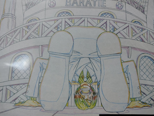 One Piece Cel Print Sanji Anime C Animation JAPAN