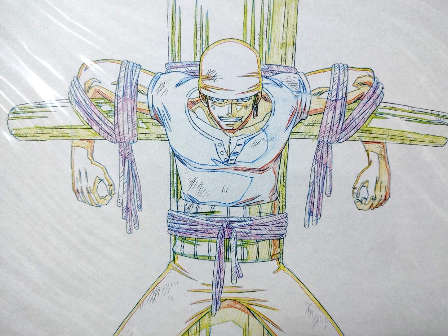 One Piece Cel Print Zoro Anime B Animation JAPAN