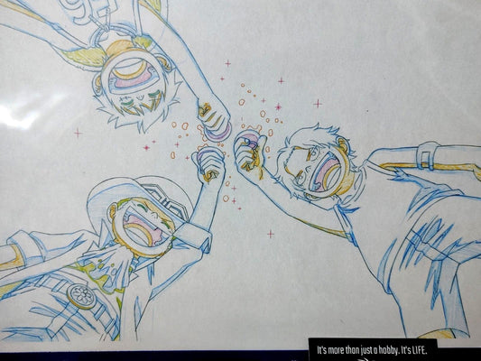 One Piece Cel Print Cheers Kanpai Anime B Animation JAPAN