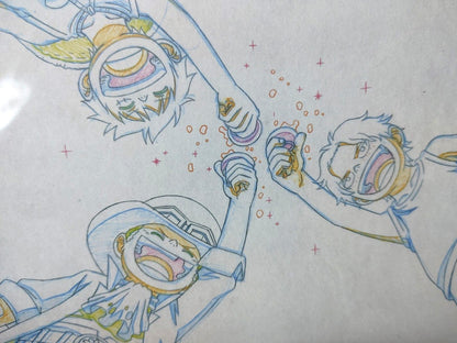 One Piece Cel Print Cheers Kanpai Anime B Animation JAPAN