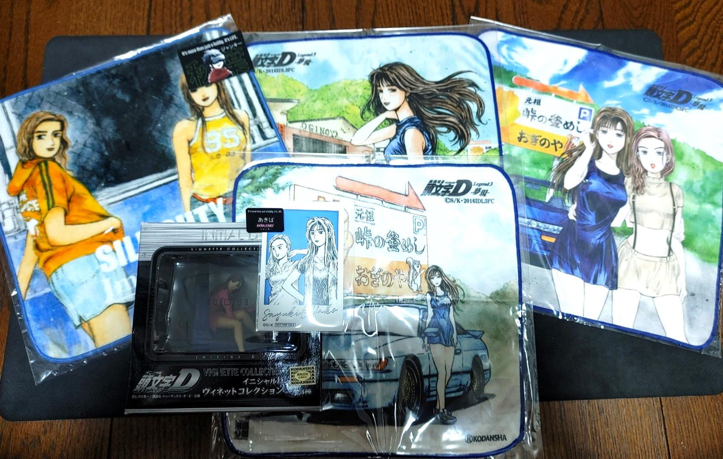 Initial D Anime Figure Sega Prize Sileighty Mako Sato Limited Goods Lot JAPAN