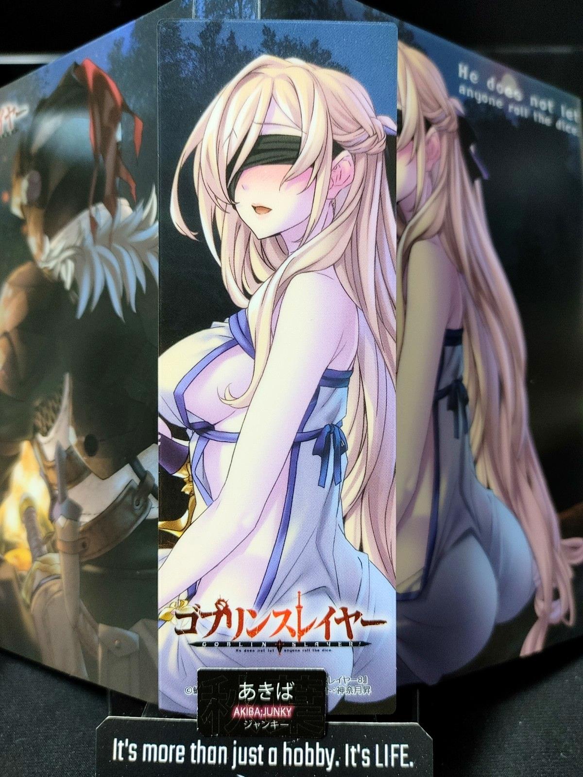 Goblin Slayer Sword Maiden Foil Design Promo Cover Bookmark Set JAPAN