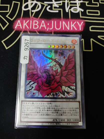 Black Rose Dragon Yugioh QCAC-JP003 Ultra Rare Yu-Gi-Oh Konami OCG JAPAN
