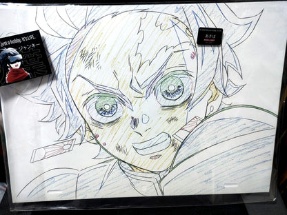 Demon Slayer Cel Print Tanjiro Animation D1 Kimetsu Anime Japan Limited