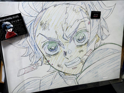 Demon Slayer Cel Print Tanjiro Animation D1 Kimetsu Anime Japan Limited