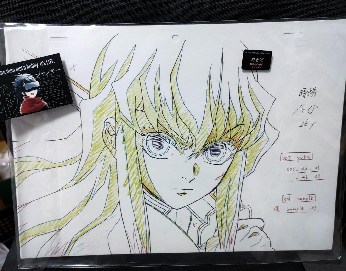 Demon Slayer Cel Print Muichiro Tokito Animation D1 Hashira Anime Japan Limited