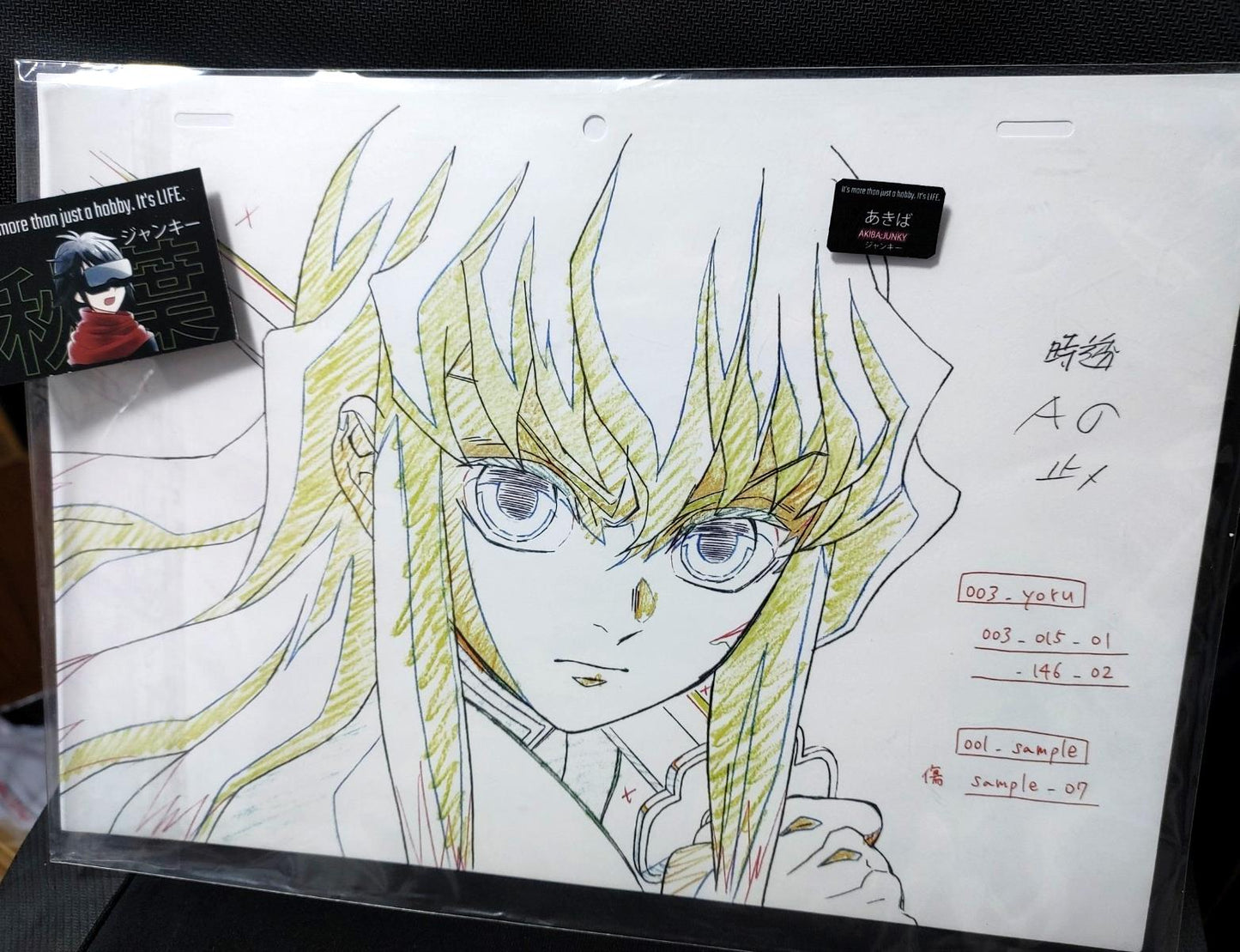 Demon Slayer Cel Print Muichiro Tokito Animation D1 Hashira Anime Japan Limited