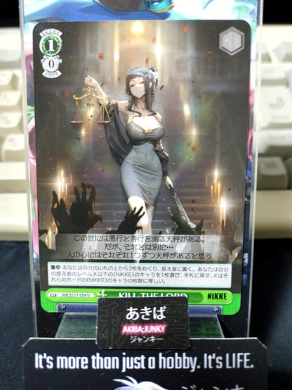 Weiss Schwarz Nikke NIK/S117-054 U Kill the Lord D Gun Gal JAPAN