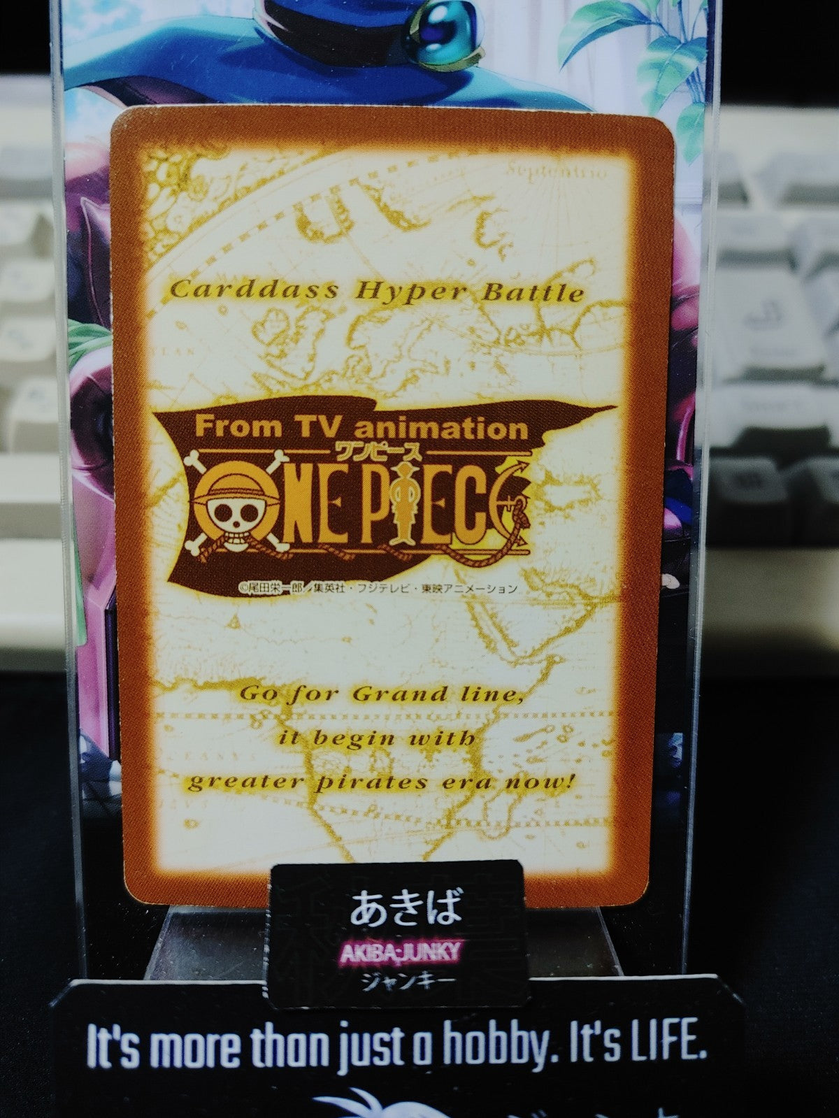 One Piece Bandai Carddass Card Luffy C112 Japanese Retro Vintage Japan