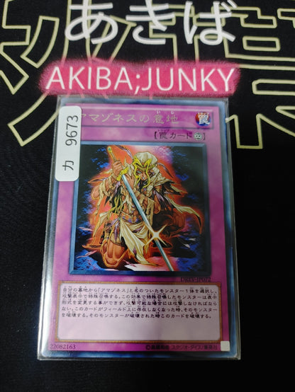 Amazoness Willpower Yugioh DREV-JP072 Rare Yu-Gi-Oh Konami OCG JAPAN