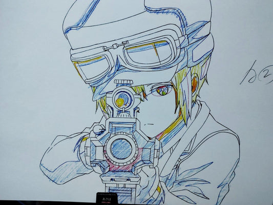Anime Cel Print Kino's Journey Animation F1 Japan Limited