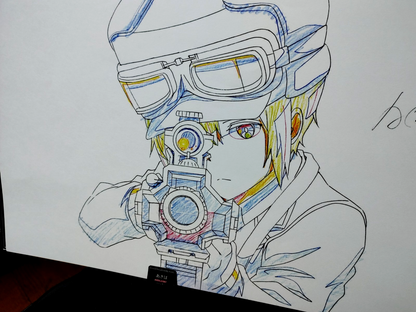 Anime Cel Print Kino's Journey Animation F1 Japan Limited