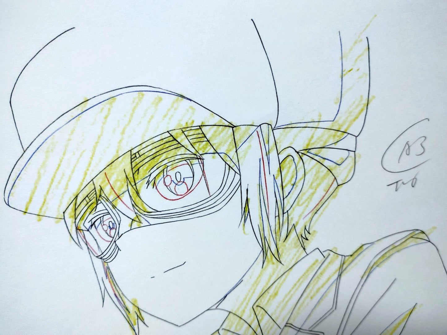 Anime Cel Print Kino's Journey Animation I1 Japan Limited