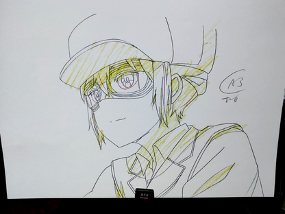 Anime Cel Print Kino's Journey Animation I1 Japan Limited
