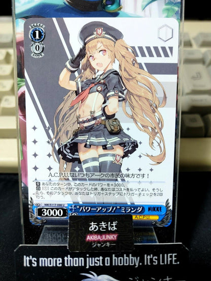 Weiss Schwarz Nikke NIK/S117-098 U Miranda Gun Gal JAPAN