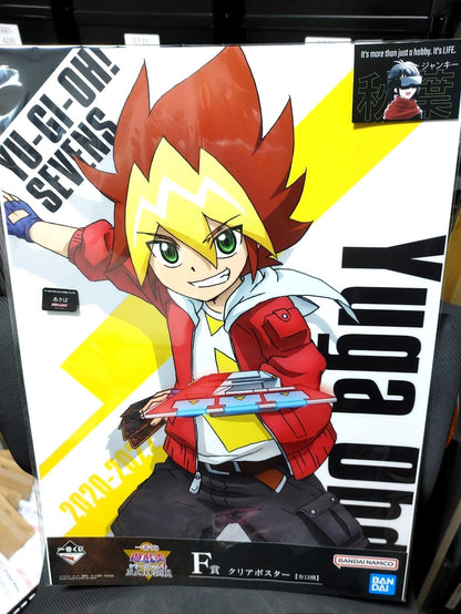 Yu-Gi-Oh Clear Poster Sevens Duel Disk Yuga Yugioh JAPAN