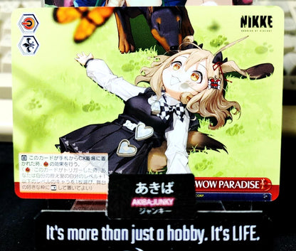 Weiss Schwarz Nikke NIK/S117-084 CR BOW-WOW PARADISE Gun Gal Waifu JAPAN