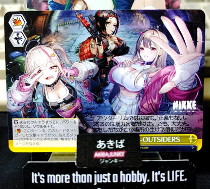 Weiss Schwarz Nikke  NIK/S117-028 CR Outsiders Halloween Gun Gal Waifu JAPAN