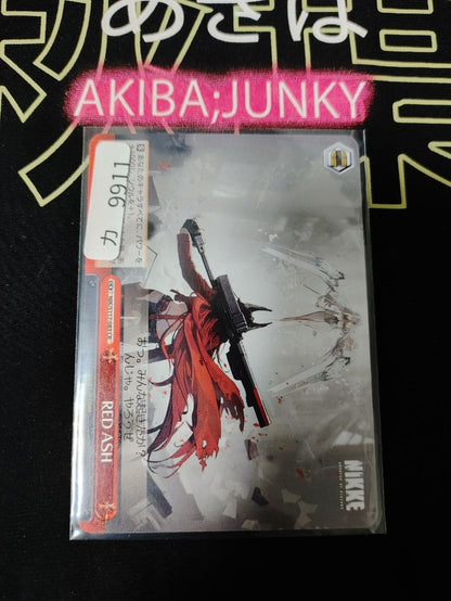 Weiss Schwarz Nikke NIK/S117-083 CR Red Ash Gun Gal Waifu JAPAN