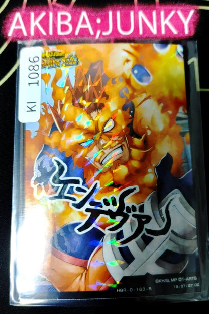 My Hero Academia Heroes Battle Rush Card Endeavor HBR-0-163-R HC Japan