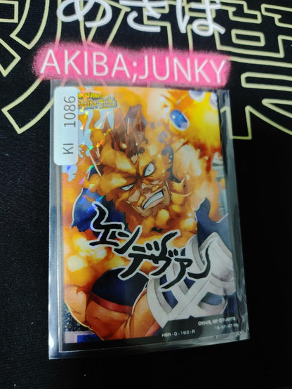 My Hero Academia Heroes Battle Rush Card Endeavor HBR-0-163-R HC Japan