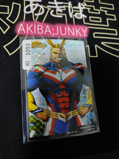 My Hero Academia Heroes Battle Rush Card All Might HBR-PR-XR HC Japan
