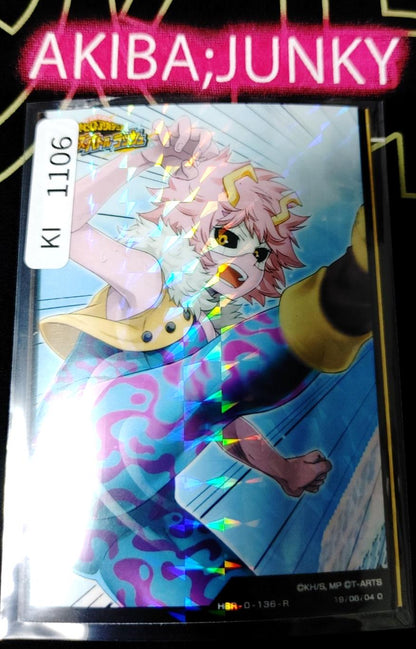 My Hero Academia Heroes Battle Rush Card Mina Ashido HBR-0-136-R HC Japan