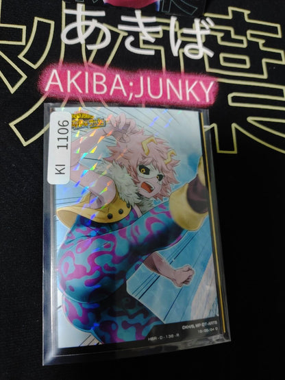 My Hero Academia Heroes Battle Rush Card Mina Ashido HBR-0-136-R HC Japan