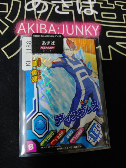 My Hero Academia Heroes Battle Rush Card Shoto Todoroki BHA-01-016F-N HC Japan