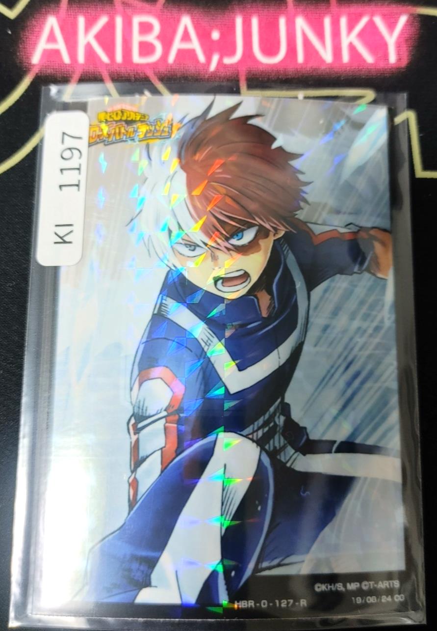 My Hero Academia Heroes Battle Rush Card Shoto Todoroki HBR-0-127-R HC Japan