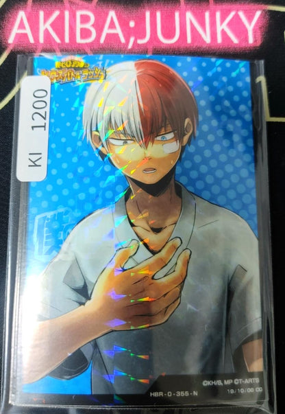 My Hero Academia Heroes Battle Rush Card Shoto Todoroki HBR-0-355-N HC Japan