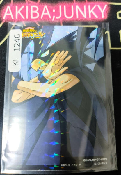 My Hero Academia Heroes Battle Rush Card Fumikage Tokoyami HBR-0-149-R HC Japan