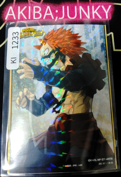 My Hero Academia Heroes Battle Rush Card Eijiro Kirishima HBR-PR-HR HC Japan