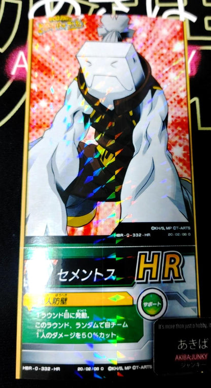 My Hero Academia Heroes Battle Rush Card Cementoss HBR-0-332-HR Japan