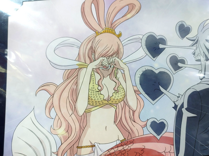 Anime One Piece Animation Cel Print Design Shirahoshi Memorial Art Japan Limited