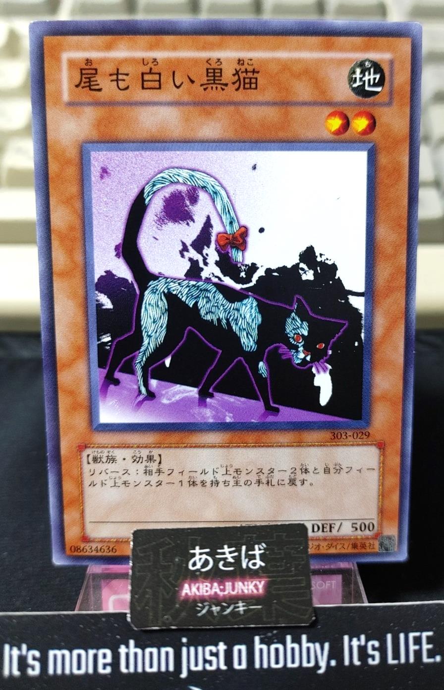 Dark Cat with White Tail Yugioh 303-029 Yu-Gi-Oh Konami OCG JAPAN